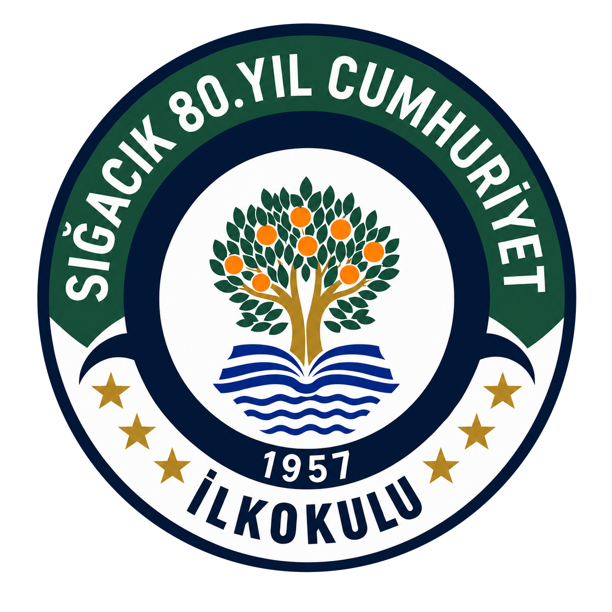Sığacık 80. Yıl Cumhuriyet İlkokulu dijital okul logosu